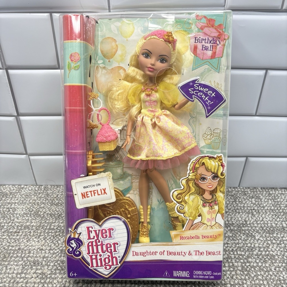 Ever After High Birthday Ball Rosabella Beauty Doll NIB